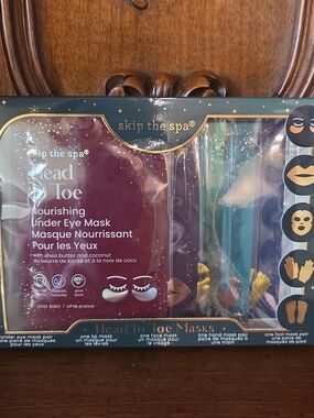 Skip the Spa, 5 Head to Toe Masks Gift Set--Sealed/NIB